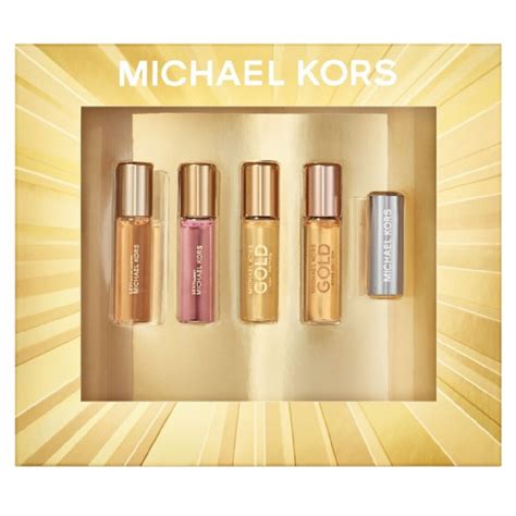 michael kors 5 piece mini rollerball women's perfume coffret|Amazon.com: Michael Kors Perfume Gift Set.